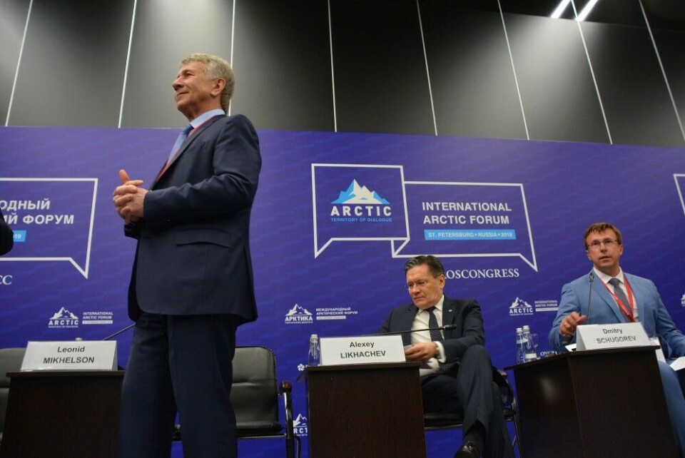 Leonid Mikhelson is head of natural gas company Novatek. Photo: Atle Staalesen