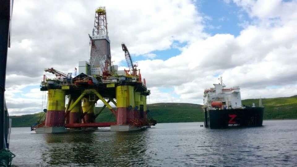 'Nan Hai 8 ' will drill for Russian Arctic oil. Photo: Rosmorport