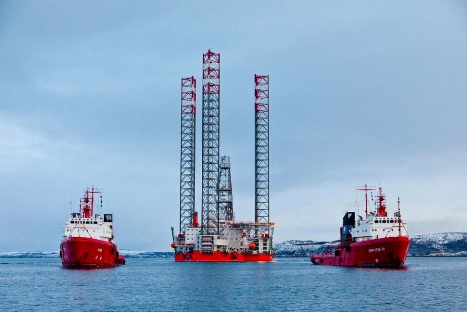 The 'Arkticheskaya' has discovered more natural gas in the Kara Sea. Photo: Gazprom Flot