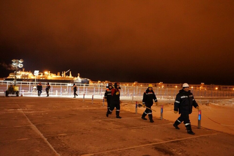 The LNG projects in the Russian Arctic are developed with money and workforce from Asia. Photo: Atle Staalesen