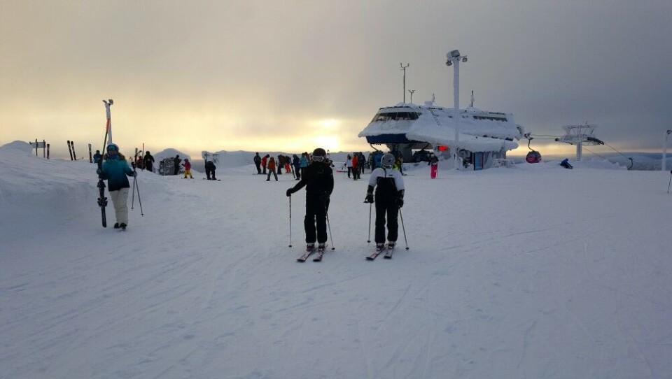 Levi ski resort, northern Finland. Photo: Thomas Nilsen