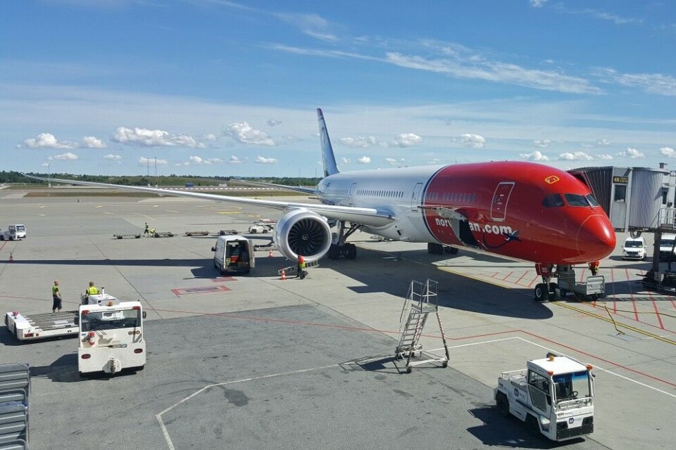 Norwegian Boeing 787 Dreamliner. Photo: Thomas Nilsen