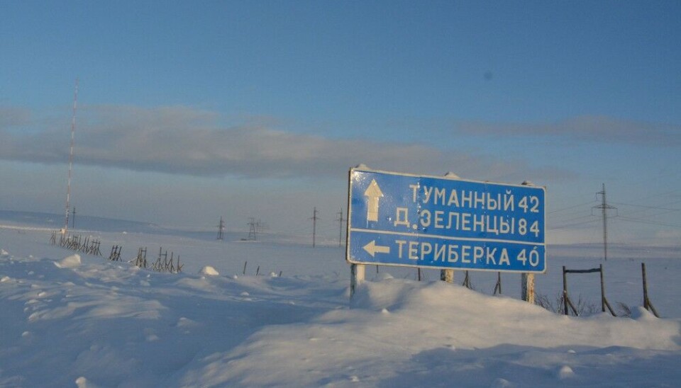 The Kola Wind Farm is built near Teriberka, Murmansk region. Photo: Atle Staalesen