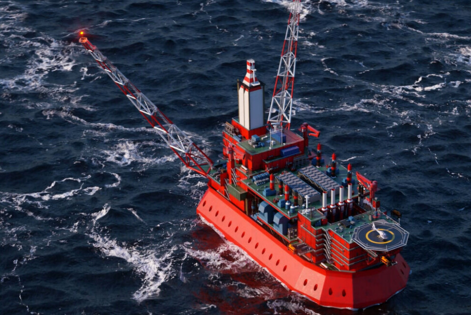 Платформа для месторождения Каменномысское-море. Иллюстрация: «Газпром»