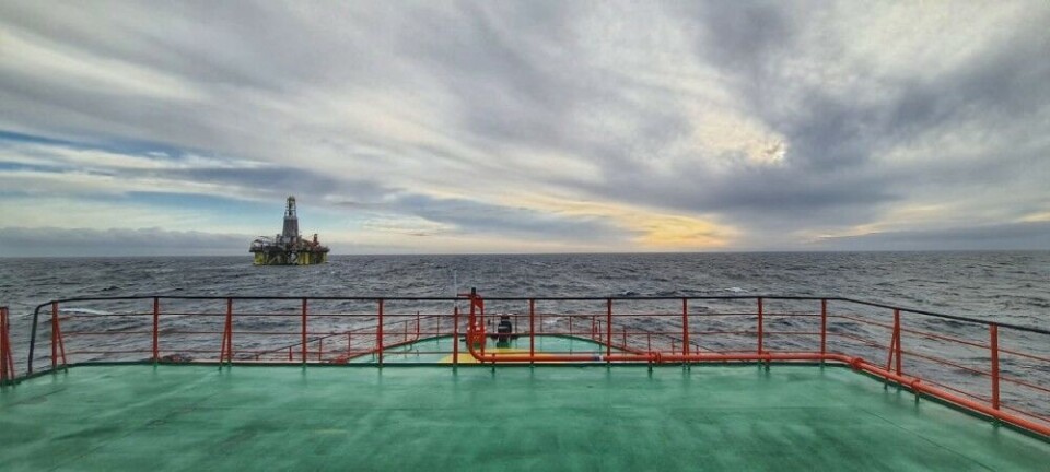 The Chinese rig 'Nanhai VIII' drills for the Russian gas major in the Kara Sea. Photo: Gazprom