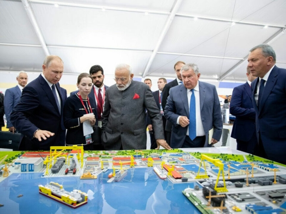 Indian PM Narendra Modi visited the Russian Far East in 2019. Photo: Rosneft.ru