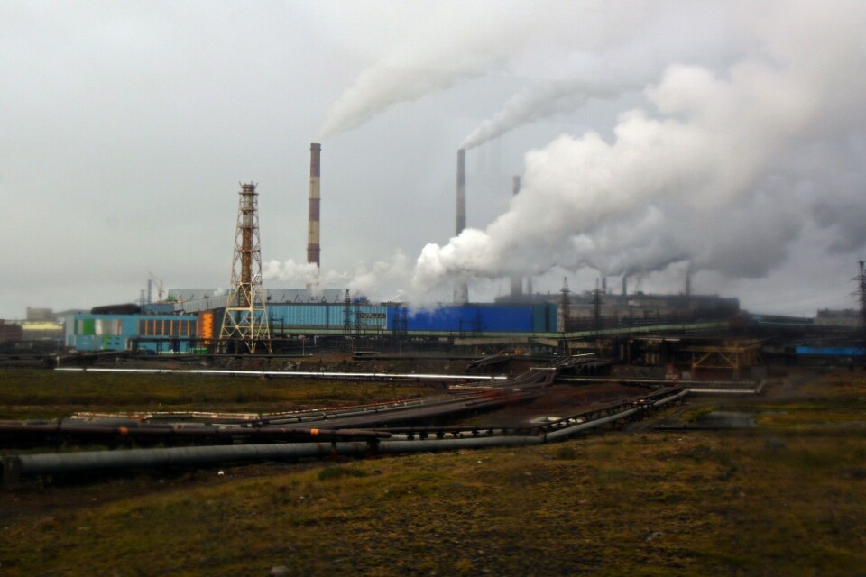 The Nadezhda plant in Norilsk. Photo: Thomas Nilsen