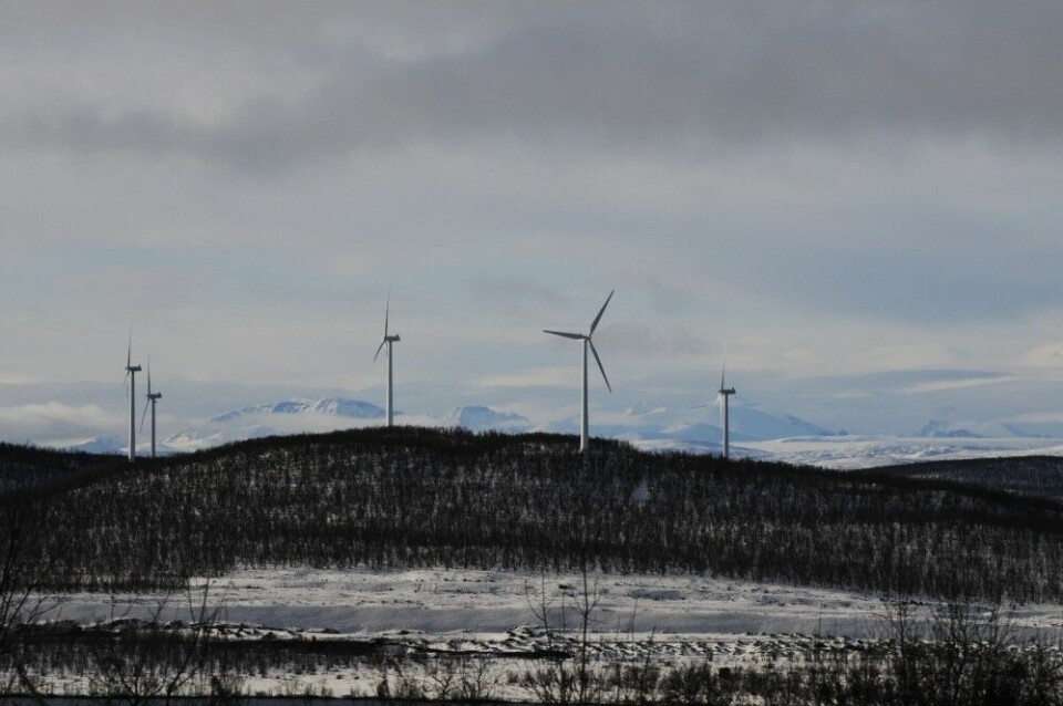 Viscaria copper resources are found in the ground beneath this hill outside Kiruna, northern Sweden. Photo: Thomas Nilsen