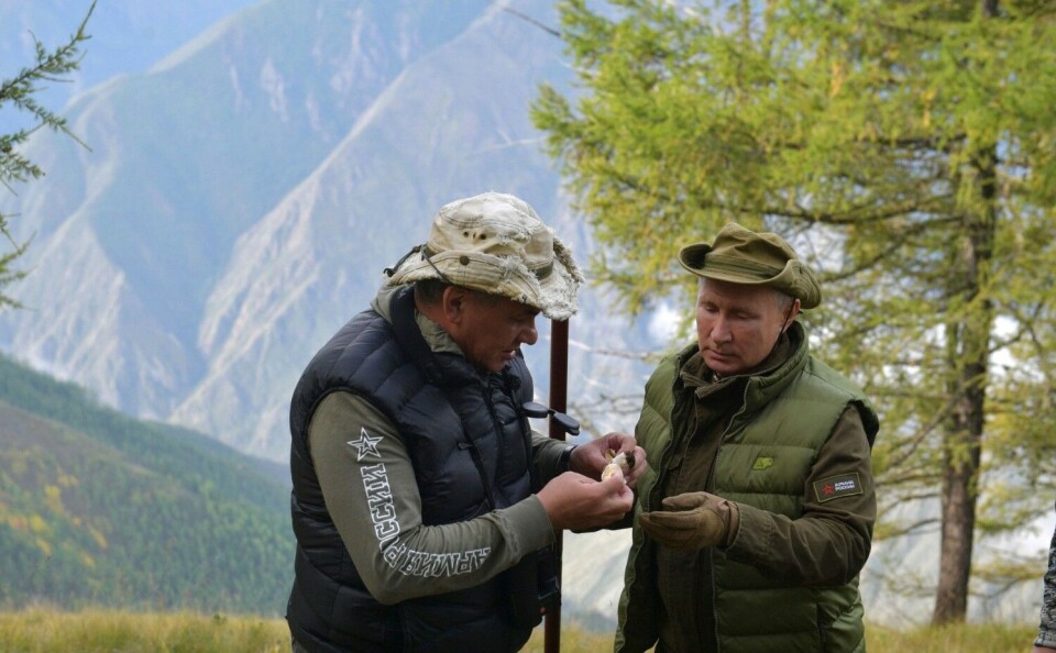 Sergei Shoigu has on several occasions accompanied Vladimir Putin to Siberia. Photo: Kremlin.ru