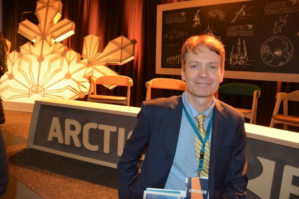 Peter Winsor is Arctic program director at the WWF. Photo: Atle Staalesen