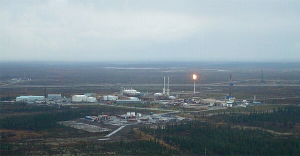 The Kharyaga field. Photo: the Barents Observer
