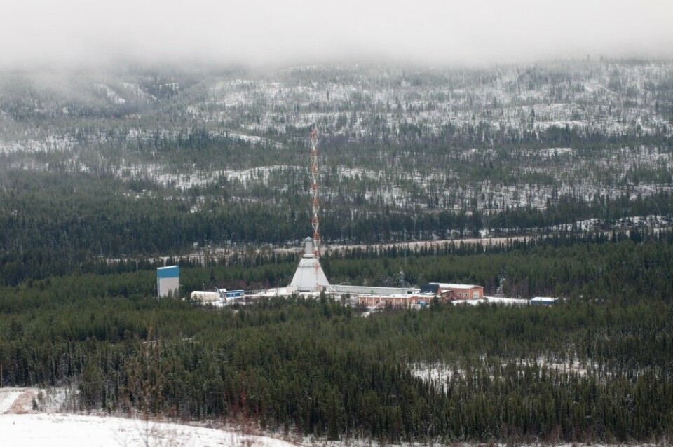 Esrange is located 200 km north of the Arctic Circle and surrounded by a vast wilderness perfect for launching of rockets. Photo: Thomas Nilsen