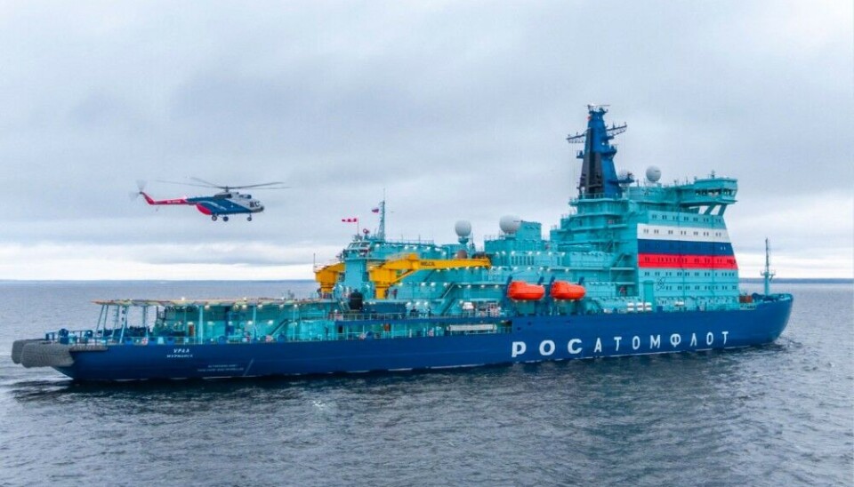 The “Ural”. Photo: Baltic Yard