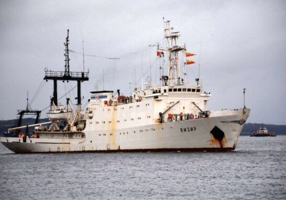 Northern Fleet research vessel 'Vizir'. Photo: mil.ru