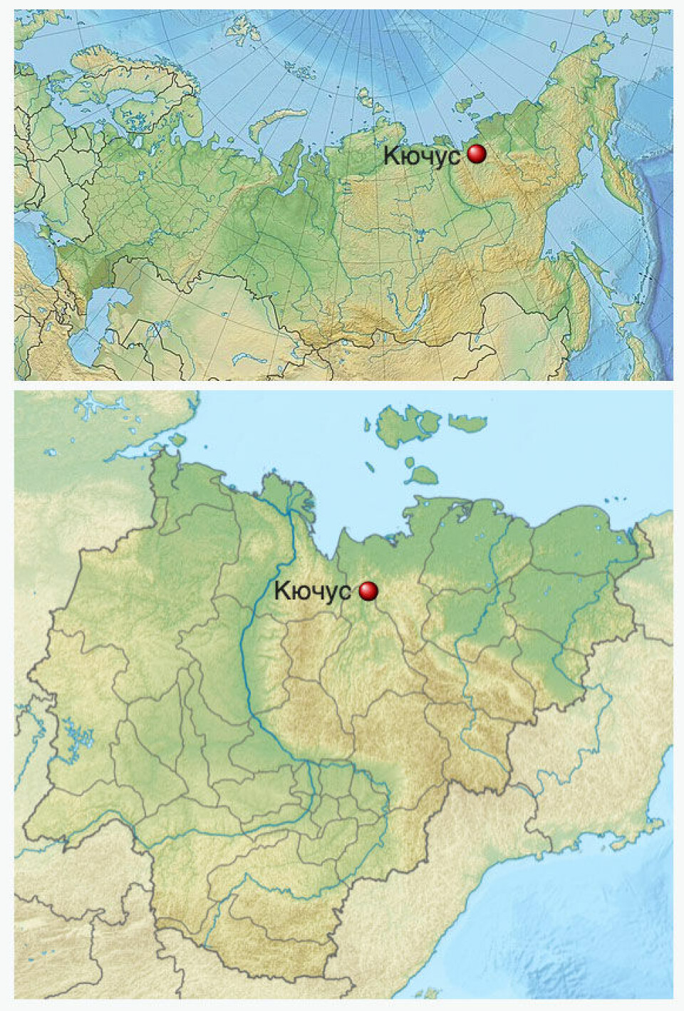 The Kluychus field is located near the coast of the Laptev Sea
