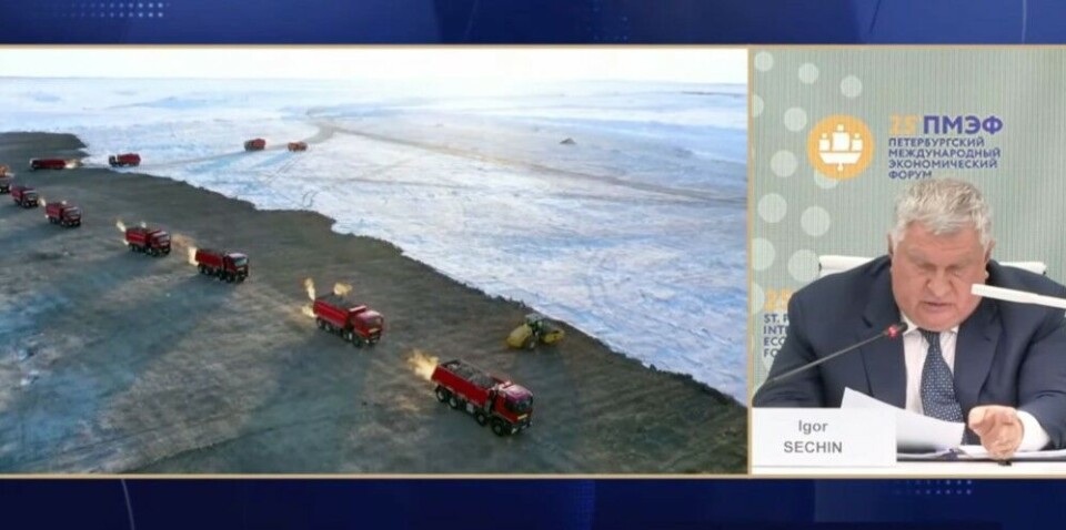 Field development in progress at Vostok Oil. Screenshot from video