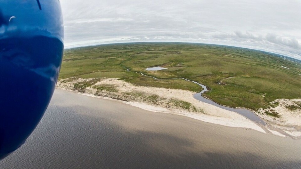 The Semakovskoye field is located partly on land, partly offshore in the Ob Bay. Photo: Gazprom
