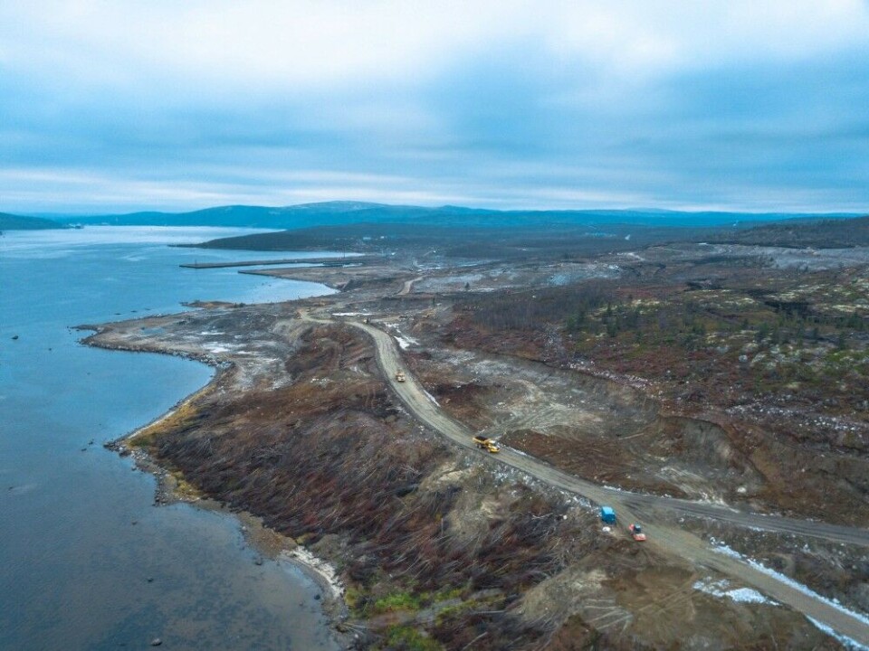 The Kola Yard plant area in Belokamenka, Kola Bay. Photo: vk.com/club150173956