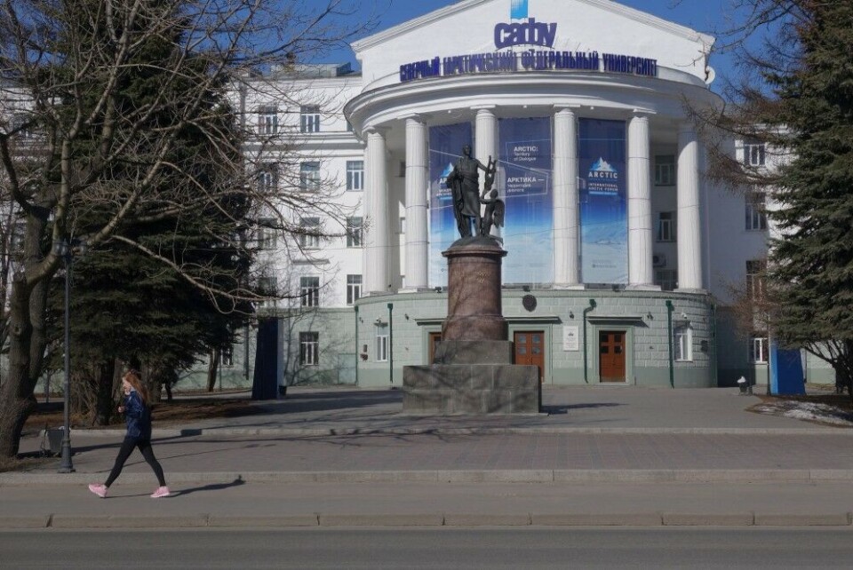 Northern (Arctic) Federal University in Arkhangelsk. Photo: Atle Staalesen