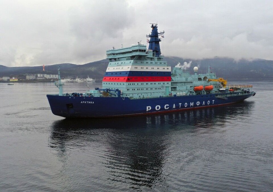 The Arktika has spent the last two months in the Murmansk Port. Photo: gov-murman.ru