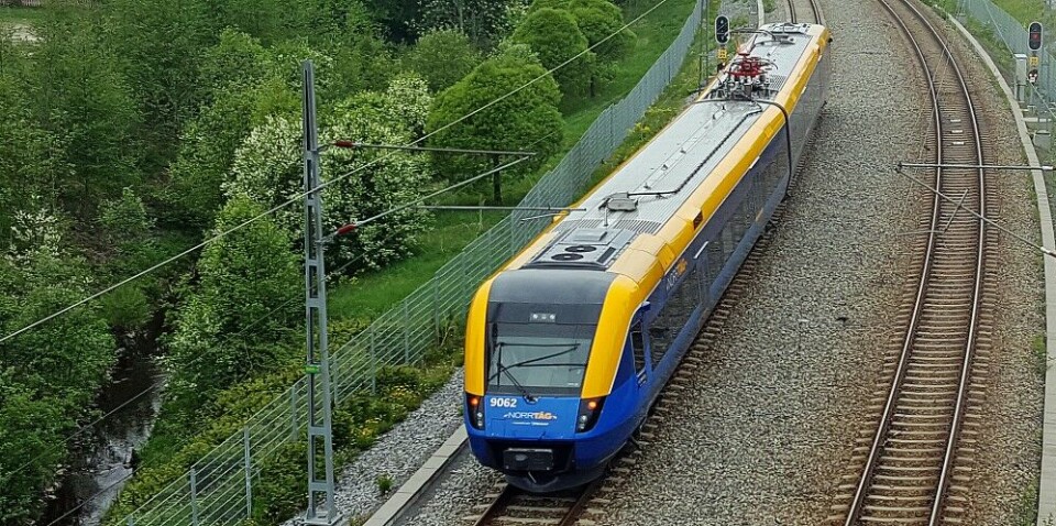 Norrbothniabanan, Swedish railway. Photo: Thomas Nilsen