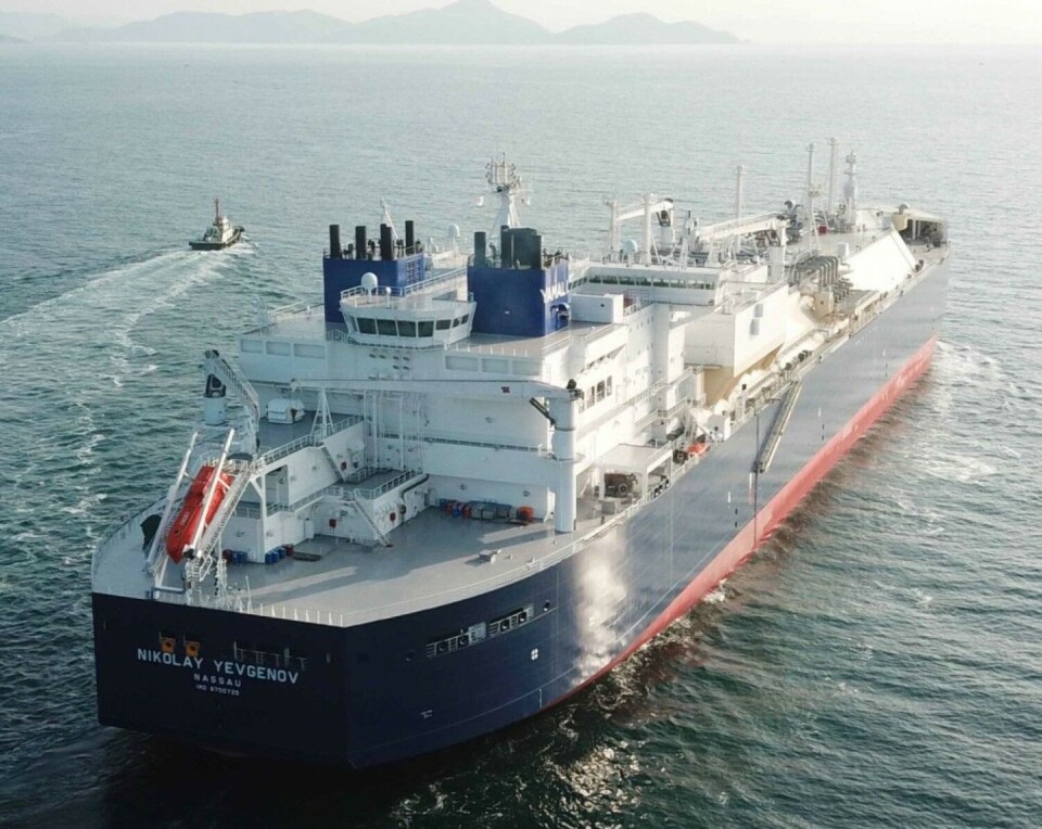 The Nikolay Yevgenov. Photo: Teekay