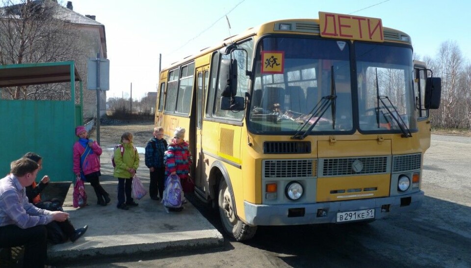 School bus. Photo: Thomas Nilsen