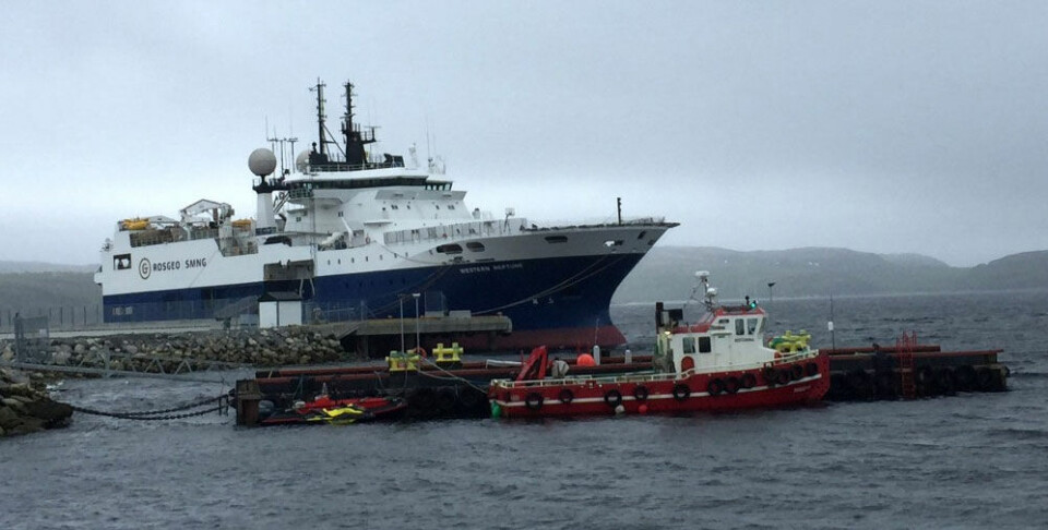 The Akademik Primakov was previously named the Western Neptun. Photo: Atle Staalesen