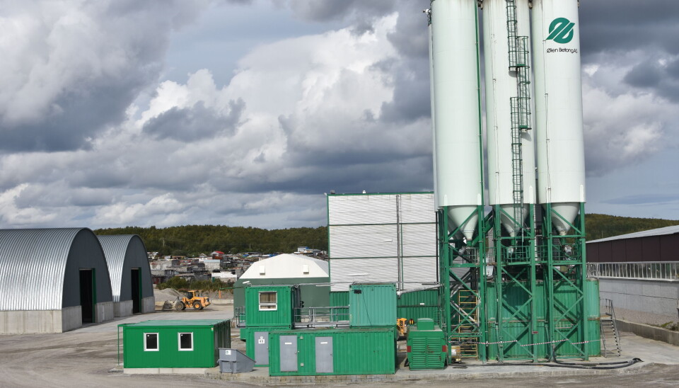 Ølen Betong’s plant is located in the outskirts of Murmansk. Photo: Thomas Nilsen