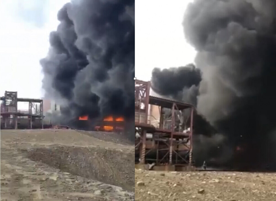 Locals in Monchegorsk have posted several videos and photos from the fire on Wednesday. Photos from social media