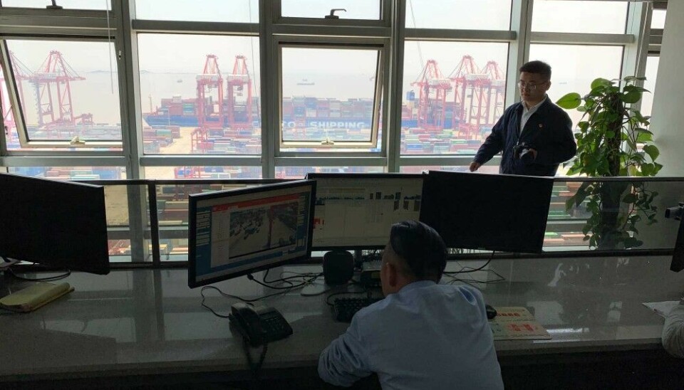 Up to ten Chinese vessels will in 2024 sail from Shanghai to Arkhangelsk across the Northern Sea Route. Photo: Atle Staalesen