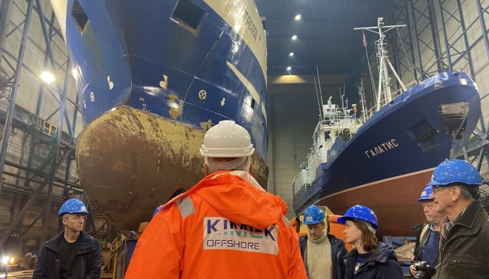 Российские рыболовные суда больше не смогут ремонтироваться на верфи «Кимек». Фото: Томас Нильсен