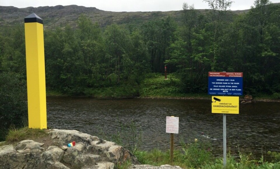 The border to Russia. Photo: Atle Staalesen