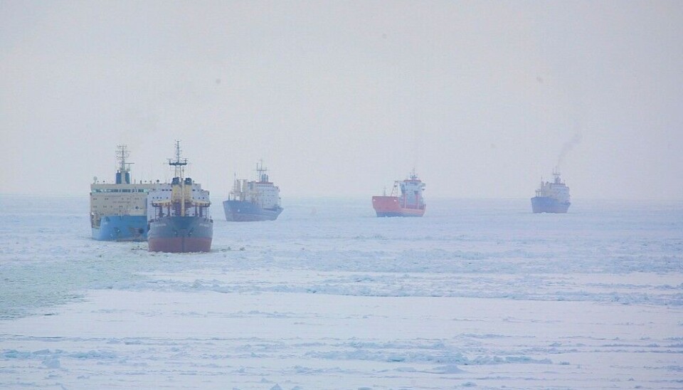 A lion's share of winter supplies to towns located along the Russian Arctic coast is provided by ships as part of the 'severny zavoz.' Illustration photo by Rosatom