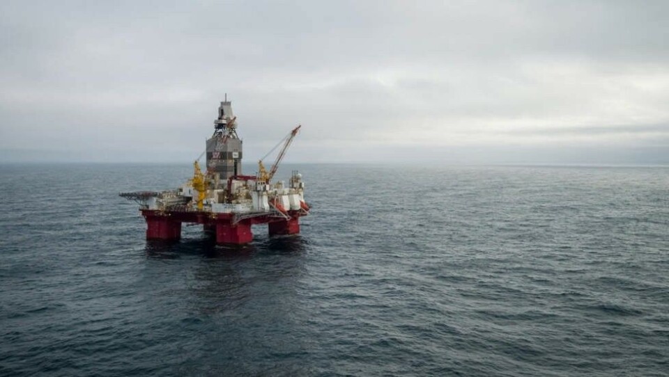 The discovery made by the drilling rig Transocean Enabler is 210 kilometers north of Hammerfest. Photo: Transocean