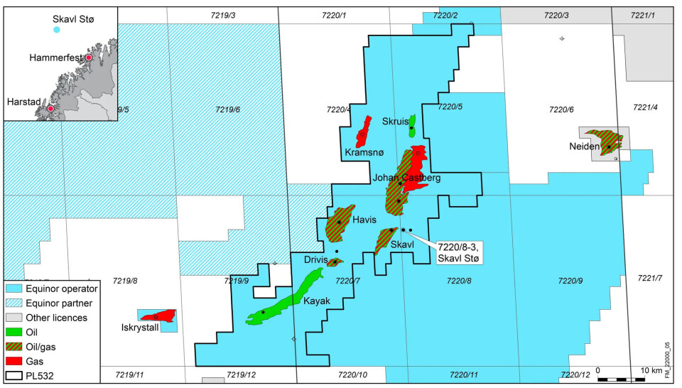 Map by Equinor
