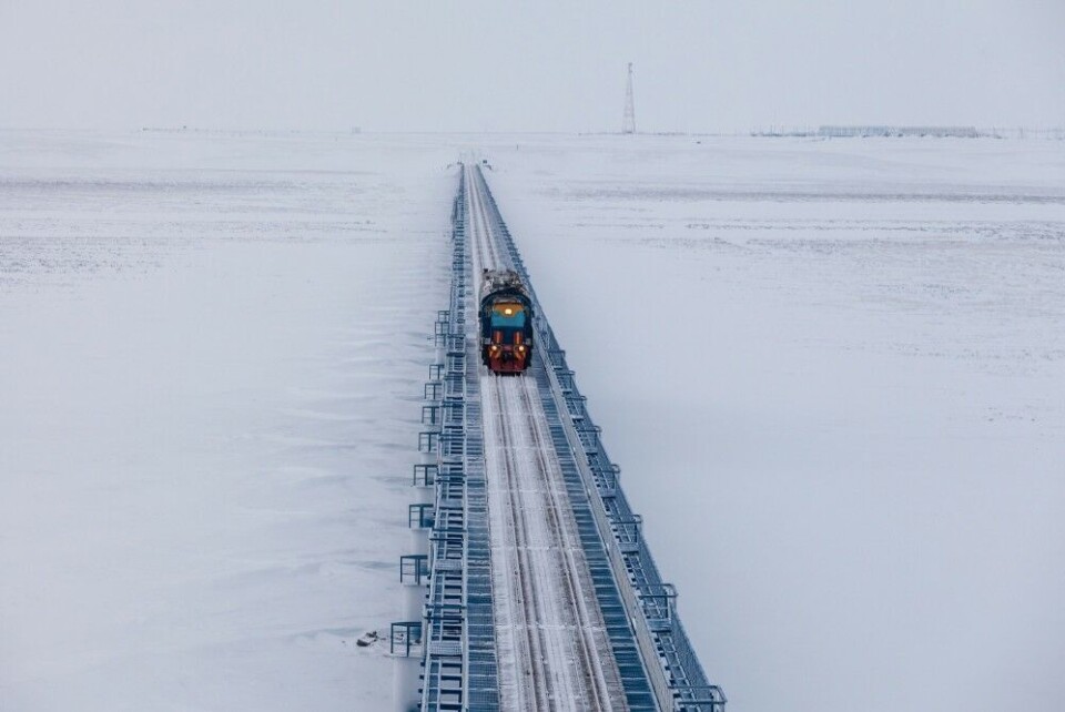 When connected with the state railway grid, Sabetta will turn into a major Arctic logistics hub, Russian authorities hope. From before, Gazprom owns and operates the Yamal railway line between Bovanenkovo and Obskaya. Photo: Gazprom.ru