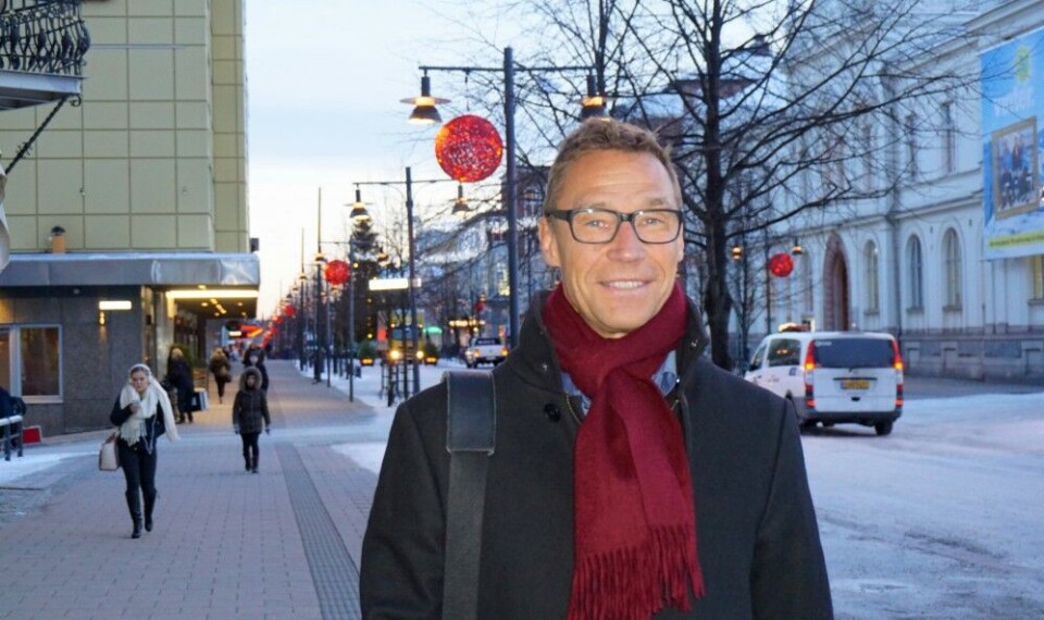 Matz Engman says Luleå has changed very much over the last 4-5 years. Photo: Thomas Nilsen