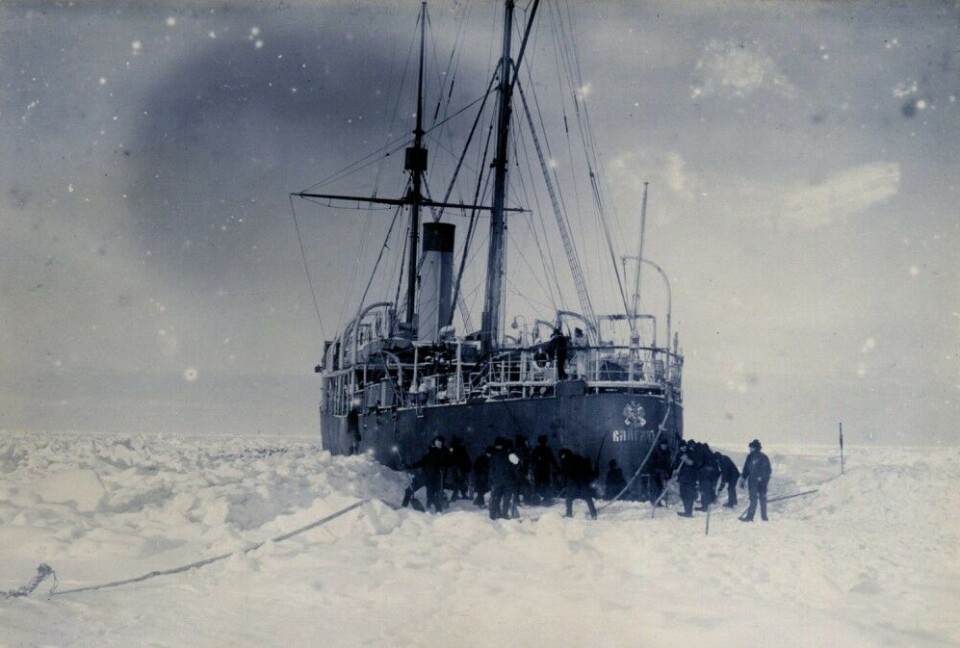 Russian researchers hope to positively identify the wreckage of Vaygach steamer icebreaker that sank after hitting underwater rocks in the Kara Sea in 1918. Photo courtesy of Russian Geographical Society