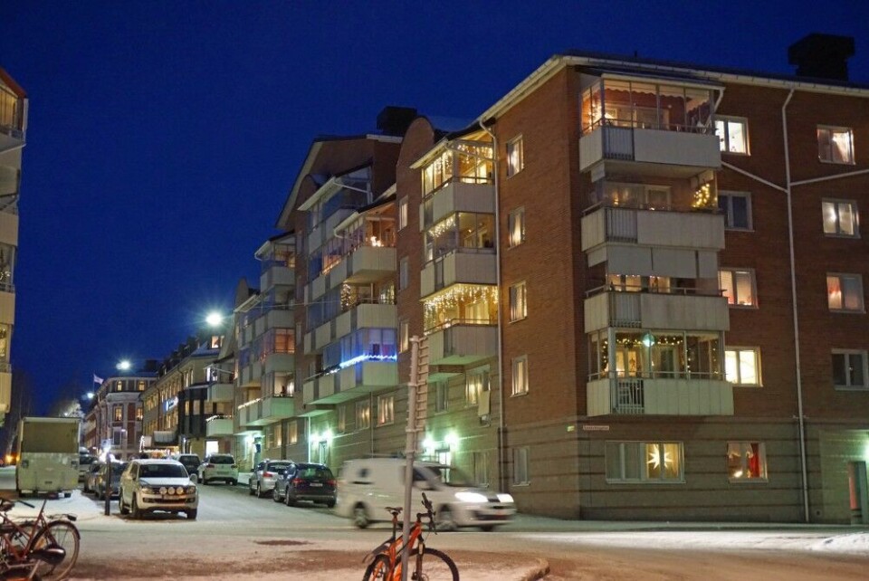 Luleå apartment prices have doubled over the last three years. Photo: Thomas Nilsen