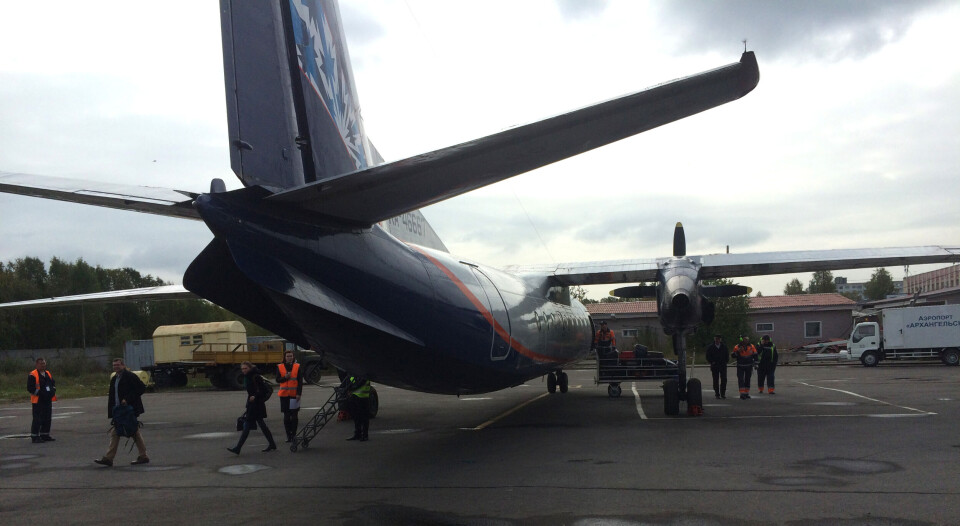 Air carrier Nordavia flies between Murmansk and several destinations, including Arkhangelsk. Photo: Atle Staalesen