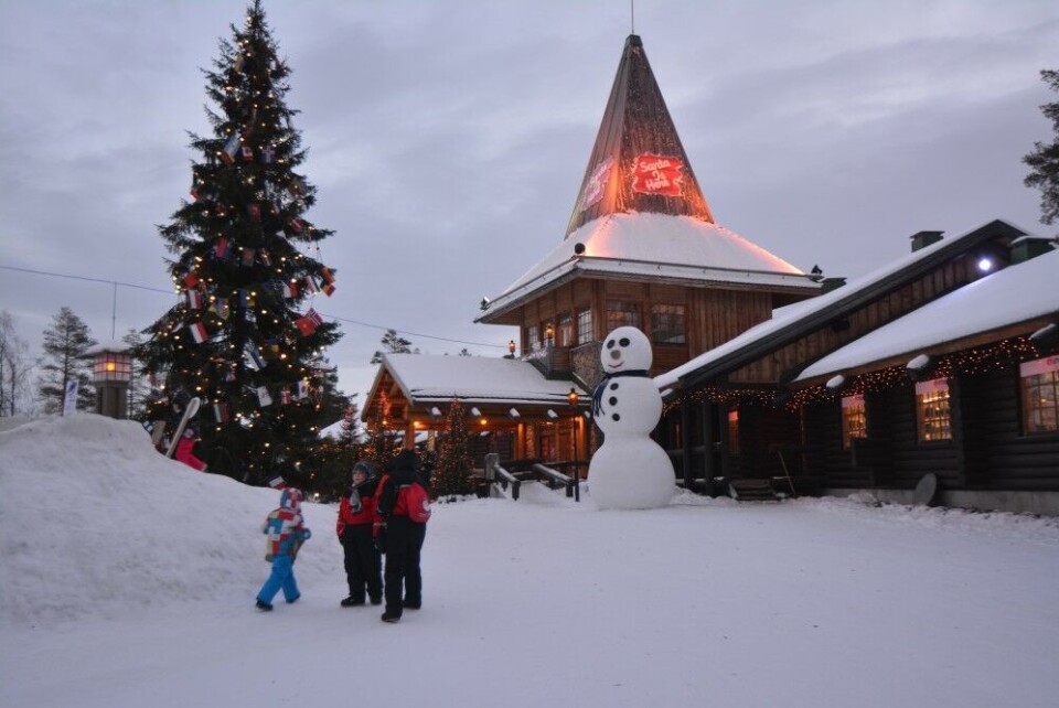 Santa Claus village in Rovaniemi is ready for the Christmas season. Photo: Thomas Nilsen