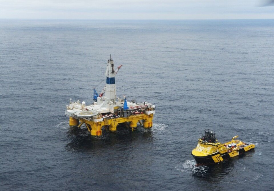 The Polar Pioneer is the drilling rig which in 20111 made the Skrugard (Johan Castberg) discovery in Barents Sea. Photo: Harald Pettersen, Statoil