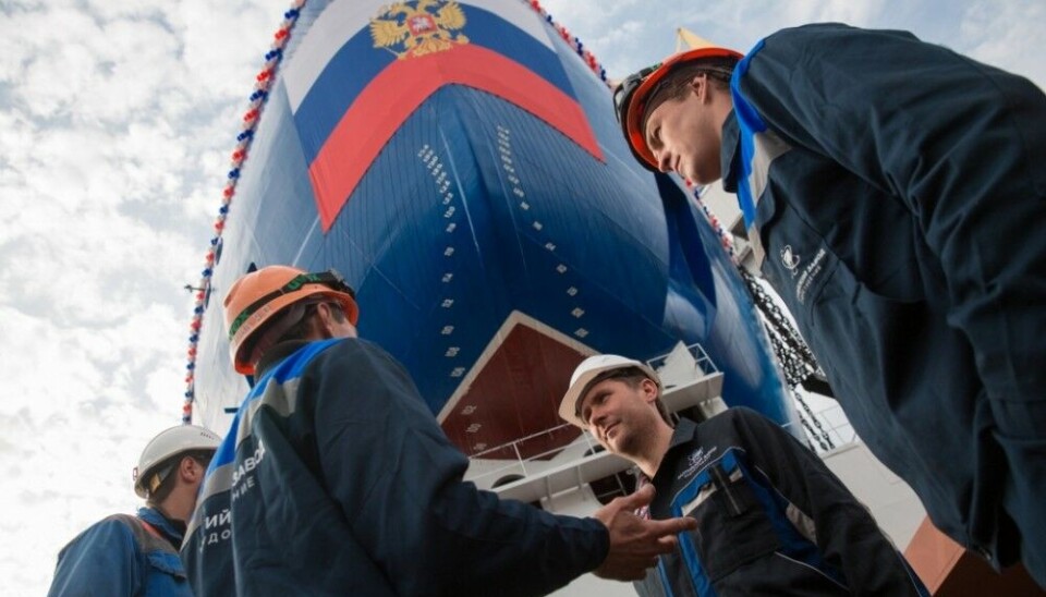 Construction of nuclear-powered icebreakers of Project 22220 has causes mega-losses for the Baltic Shipyard. Photo: Rosatomflot