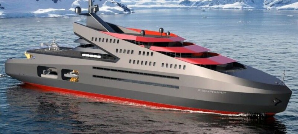 Navy design bureau presents civilian multi-purpose Arctic cruise liner