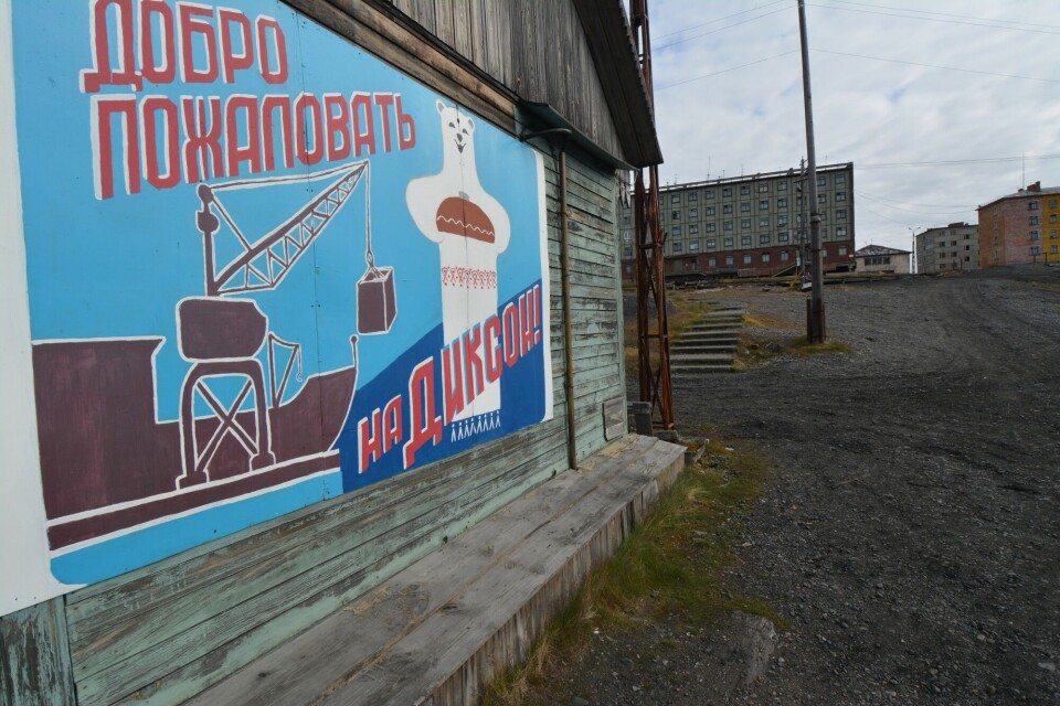 Welcome to Dikson, the world’s northernmost town on the mainland. Photo: Thomas Nilsen
