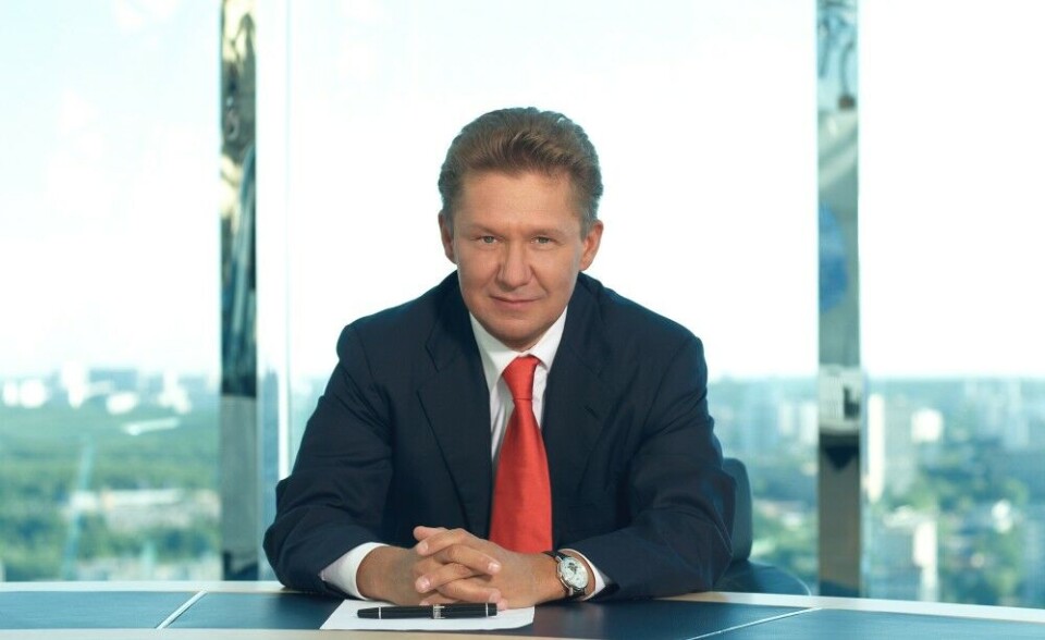 This man might want a share of the Norwegian Barents Sea. Photo: Gazprom.ru