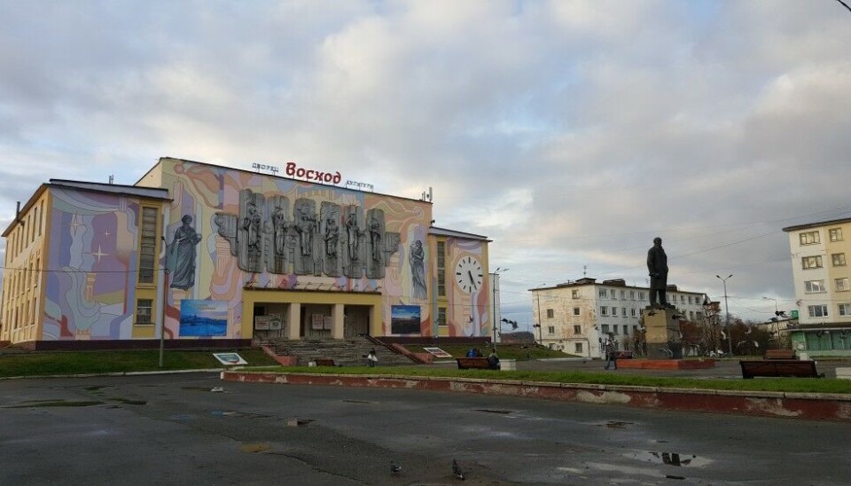 The district court of Pechenga in the town of Nikel ruled to keep the Norwegian in custody awaiting trail. Photo: Thomas Nilsen