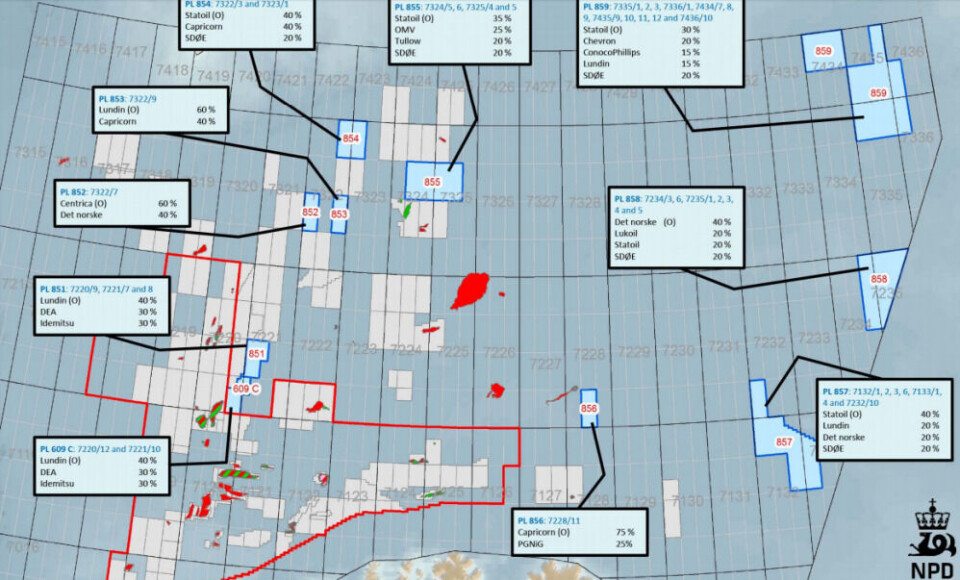 New licenses, new companies in Norwegian Arctic waters.