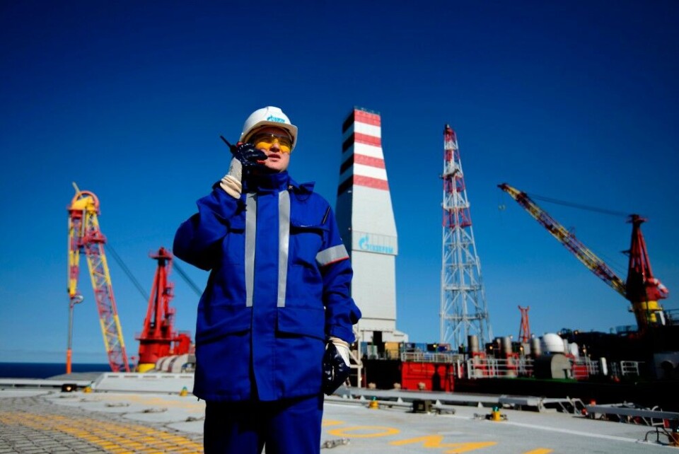 The Prirazlomnaya ups production. Photo: Gazprom Neft